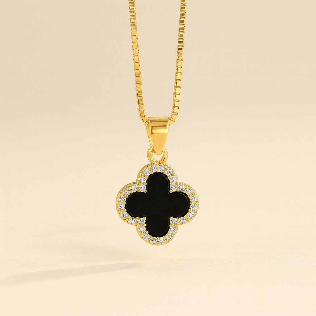 Black Clover Necklace