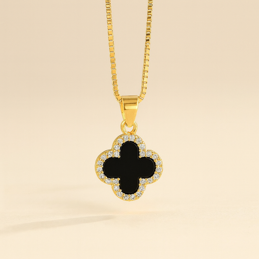 Black Clover Necklace