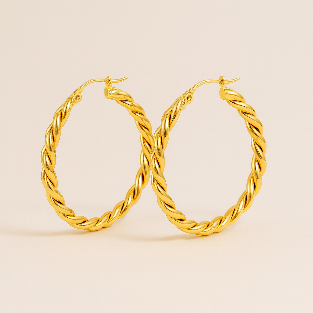 Halo Hoop Earrings