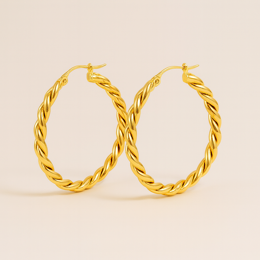 Halo Hoop Earrings