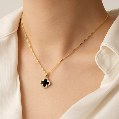 Black Clover Necklace